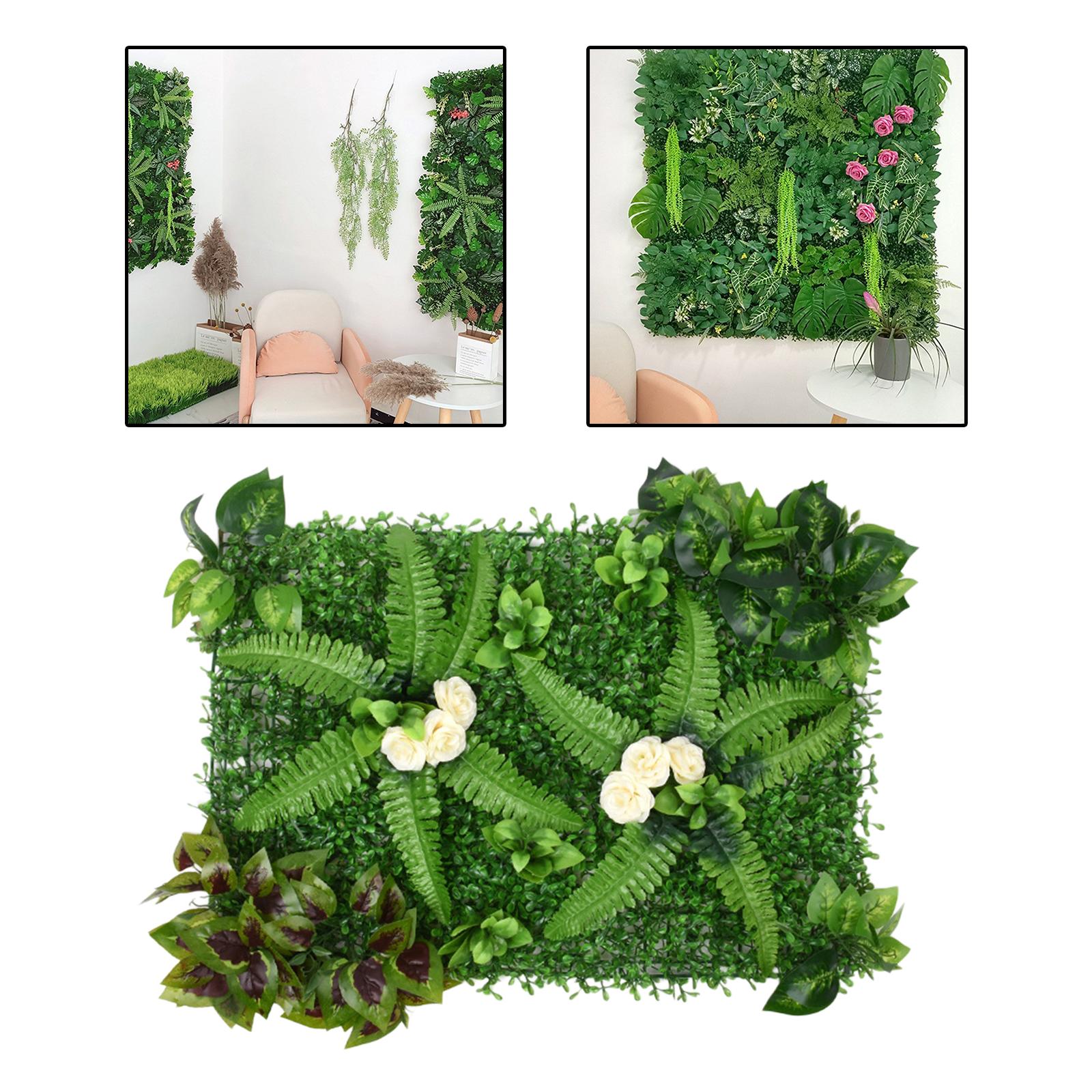 3D Artificial Grass Wall Panels Photography Backdrop  Wedding Fence
