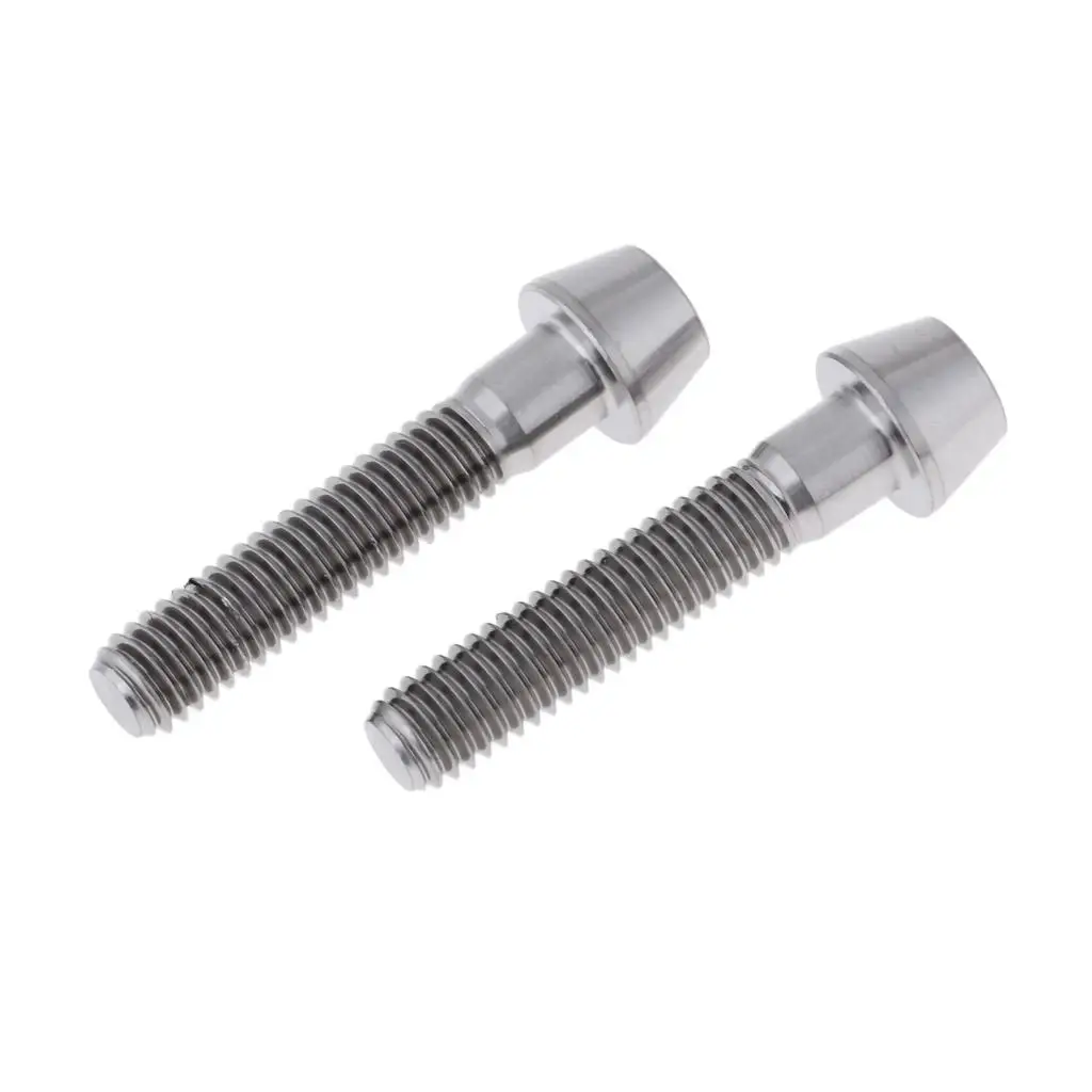 2PCS   Screw Taper Head Conical Head for Bike Motorcycle Fixing 6x16/18/20/25/30/35/5/50mm