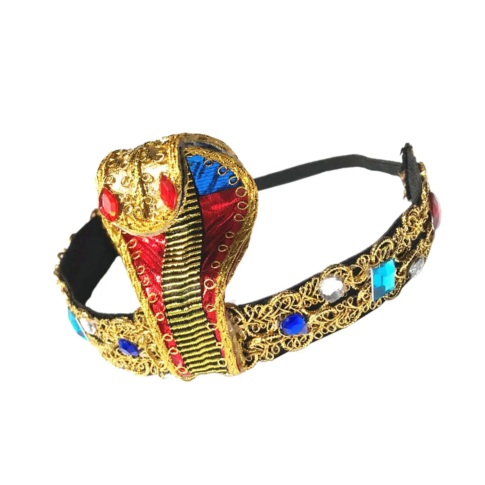 Egypt Queen Headdress Stylish Theme Costume Snake Headband for Halloween Wedding Women