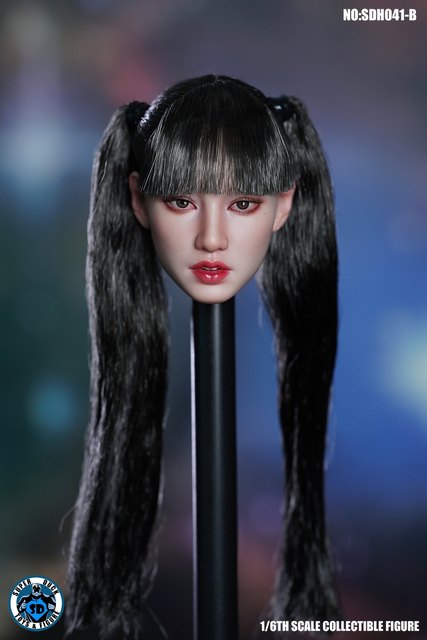 Amazon | SUPER DUCK 1/6 フィギュア 女性 ヘッド アクセサリー