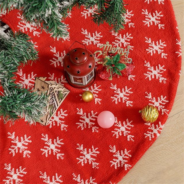 Natal de luxo piso falso saia decoração ornamento casa árvore natal 120cm  festa decoração para casa tapetes macios # t2g - AliExpress