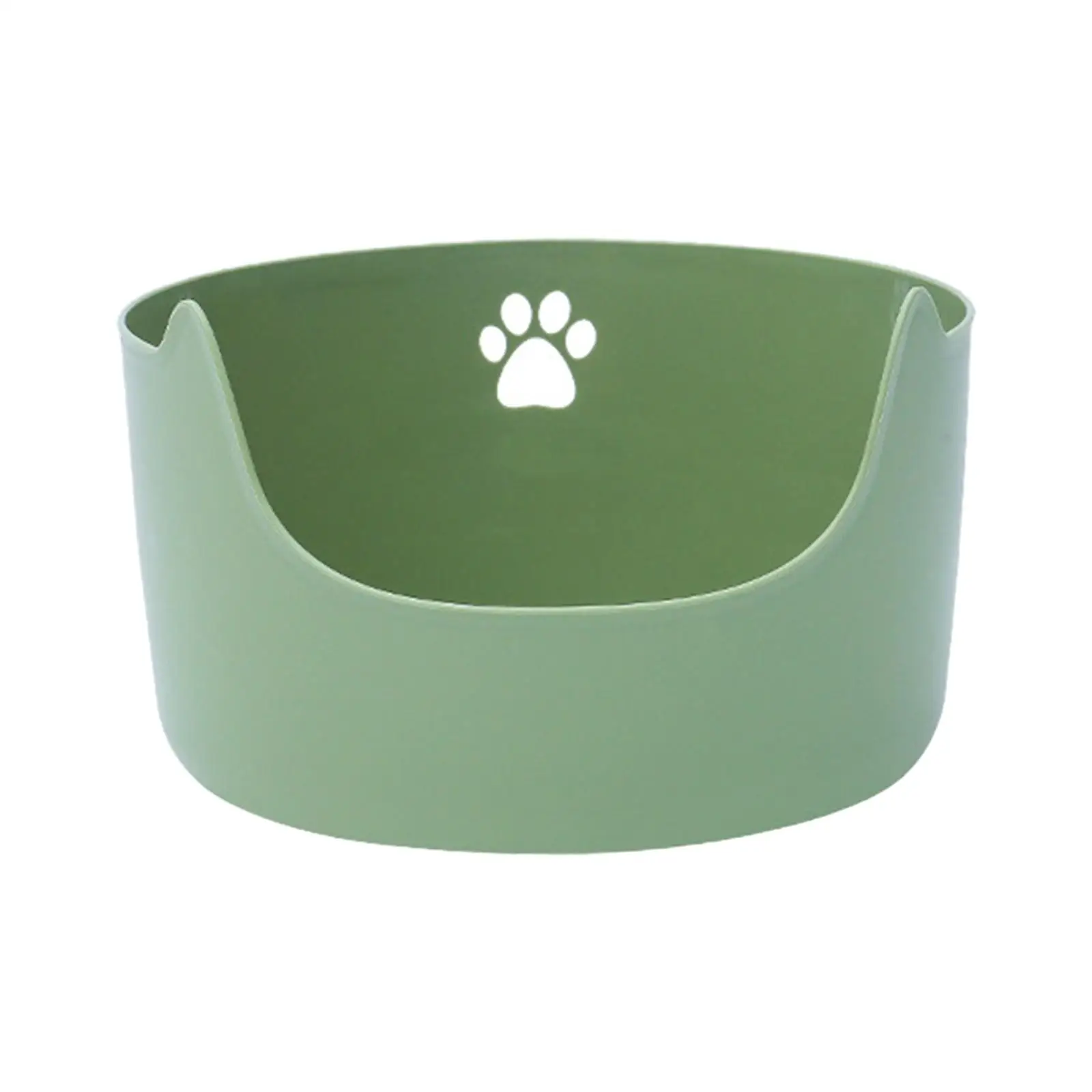 Cats Litter Pan for Small and Large Cats High Sides Anti Splashing Pet Supplies