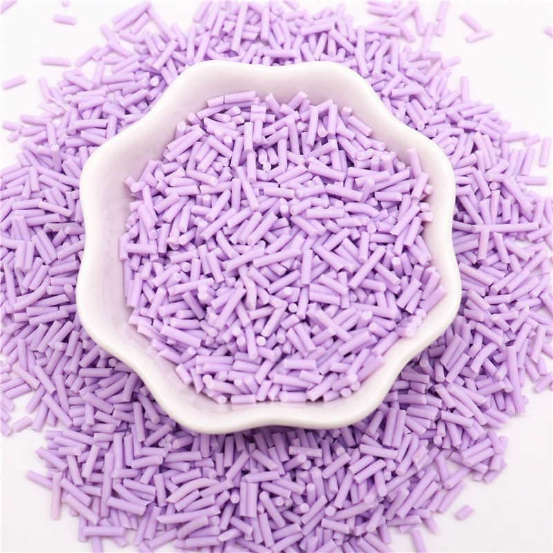 Bunte Mischung aus zylindrischen Polymerscheiben, Streusel zum Schleimfüllen von Ton, DIY-Kristallhandwerk, kleines Kunststoff-Klei-Zubehör – Detail 14