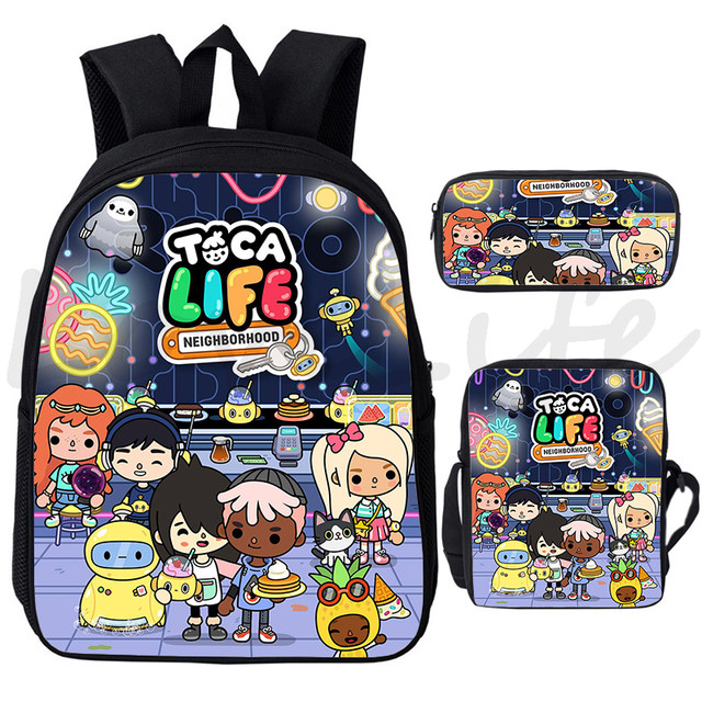 toca boca and gacha life Backpack for Sale by kader011