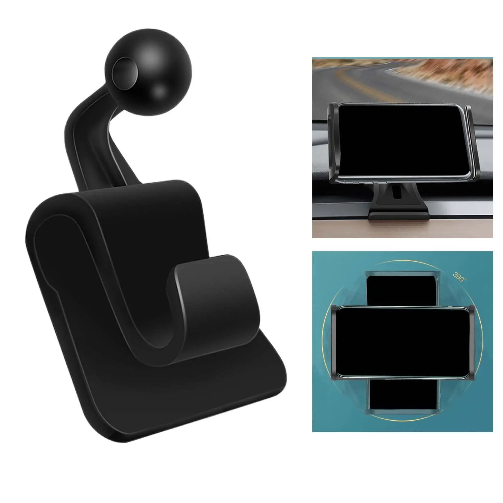 Upgrade Car Rear Seat Tablet Holder Headrest Mount 360 Rotation Adjustable Rear Seat Phone Bracket Phone Holder Fit for Tesla