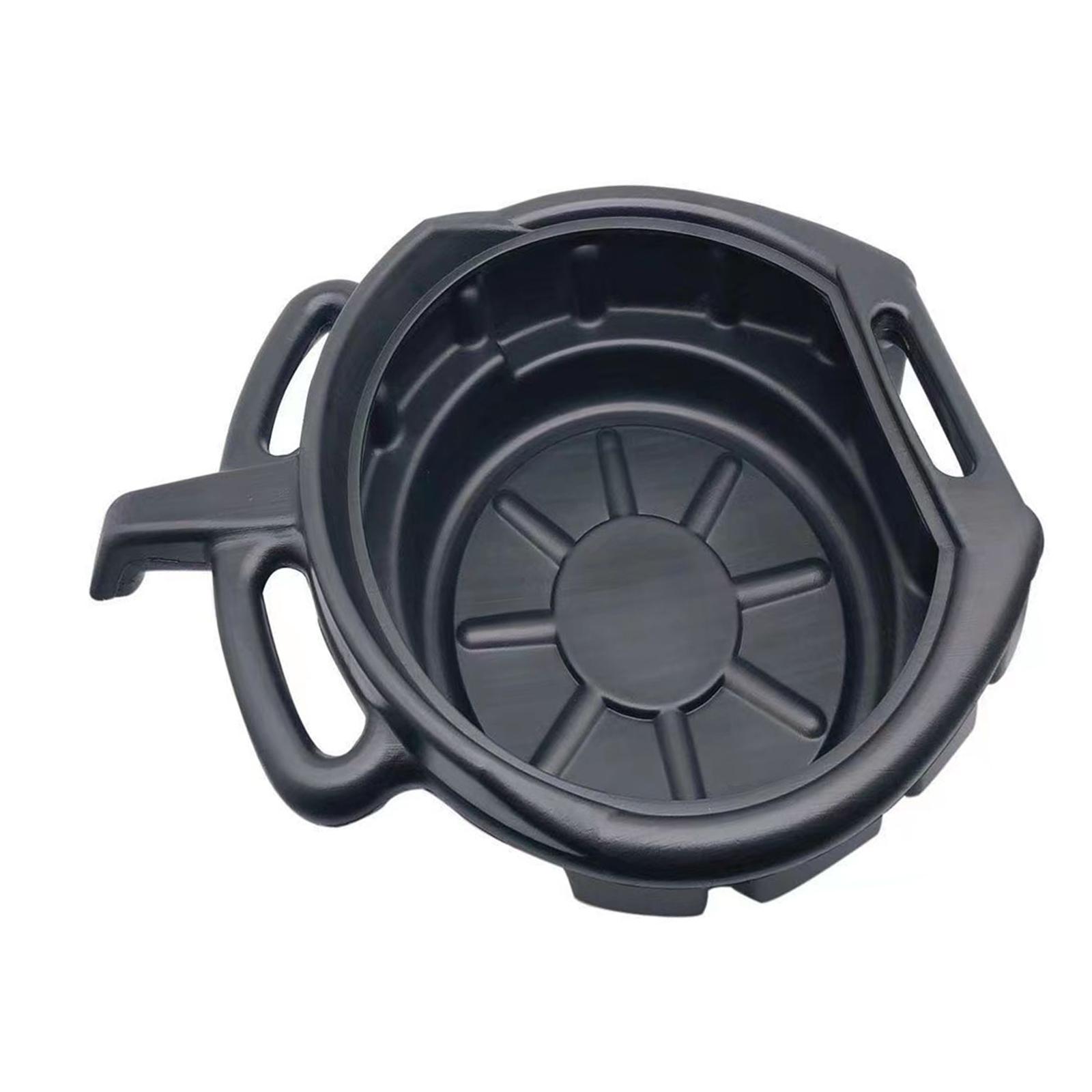 Oil Drain Container Can Easy to Clean PP 10L Oil Trip Tray Drain Pan for