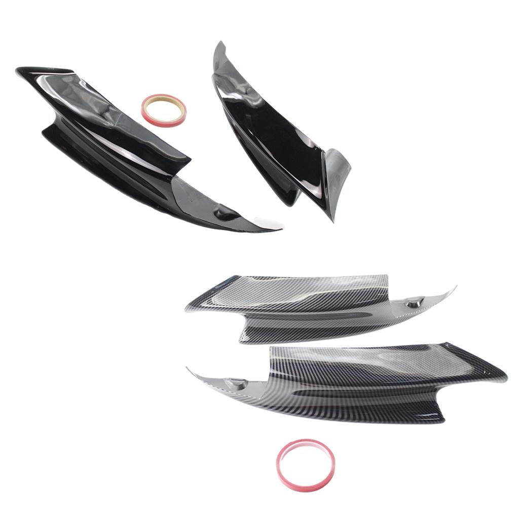 2 pcs Car Front Splitter Bumper Spoiler Lip for bmw E92 E92 07-2012 Accessories-Protective Clear Coated:  Rush Resistant.