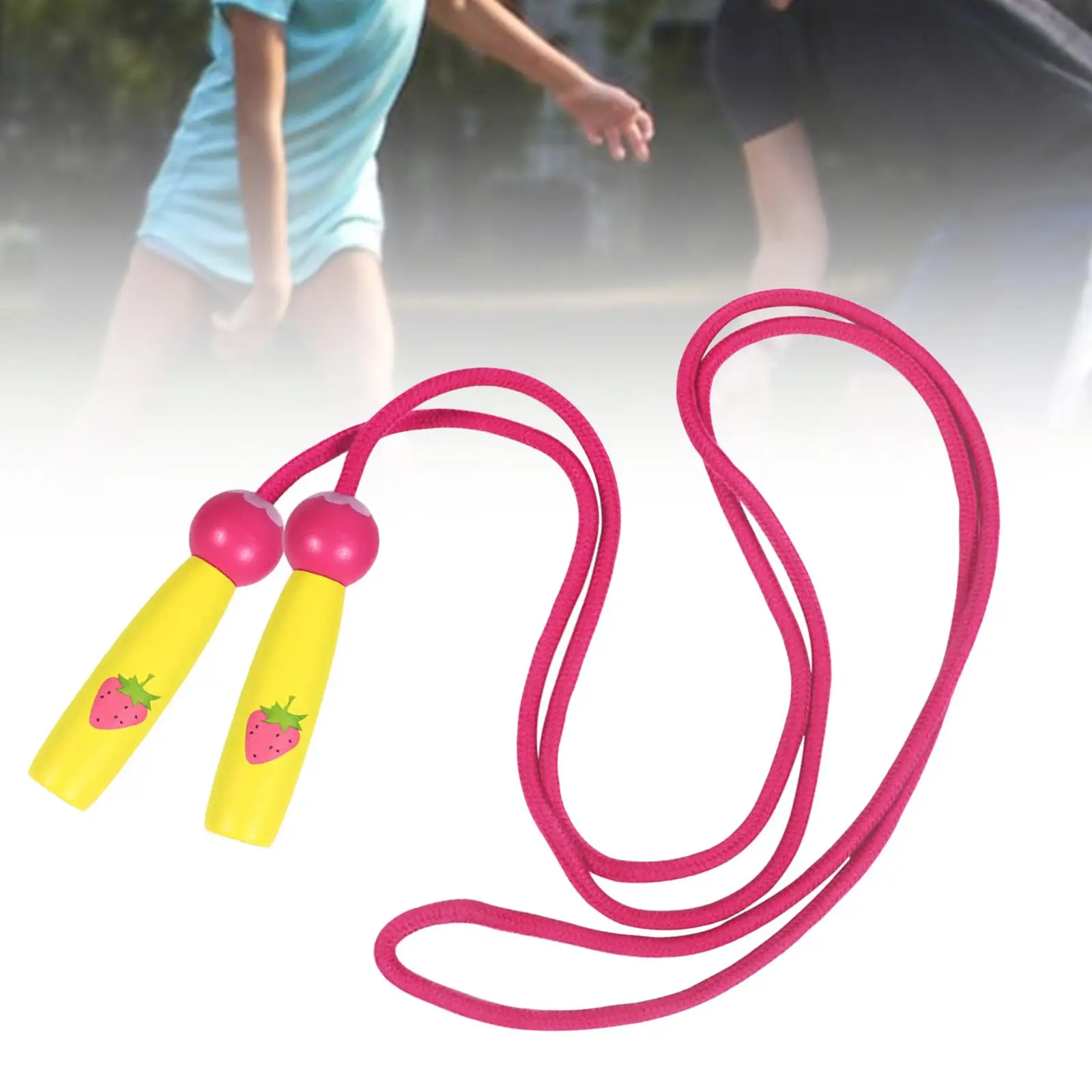 Cotton Jump Rope Adjustable Birthday Gift Skipping Rope for Exercise Activities Boys Girls