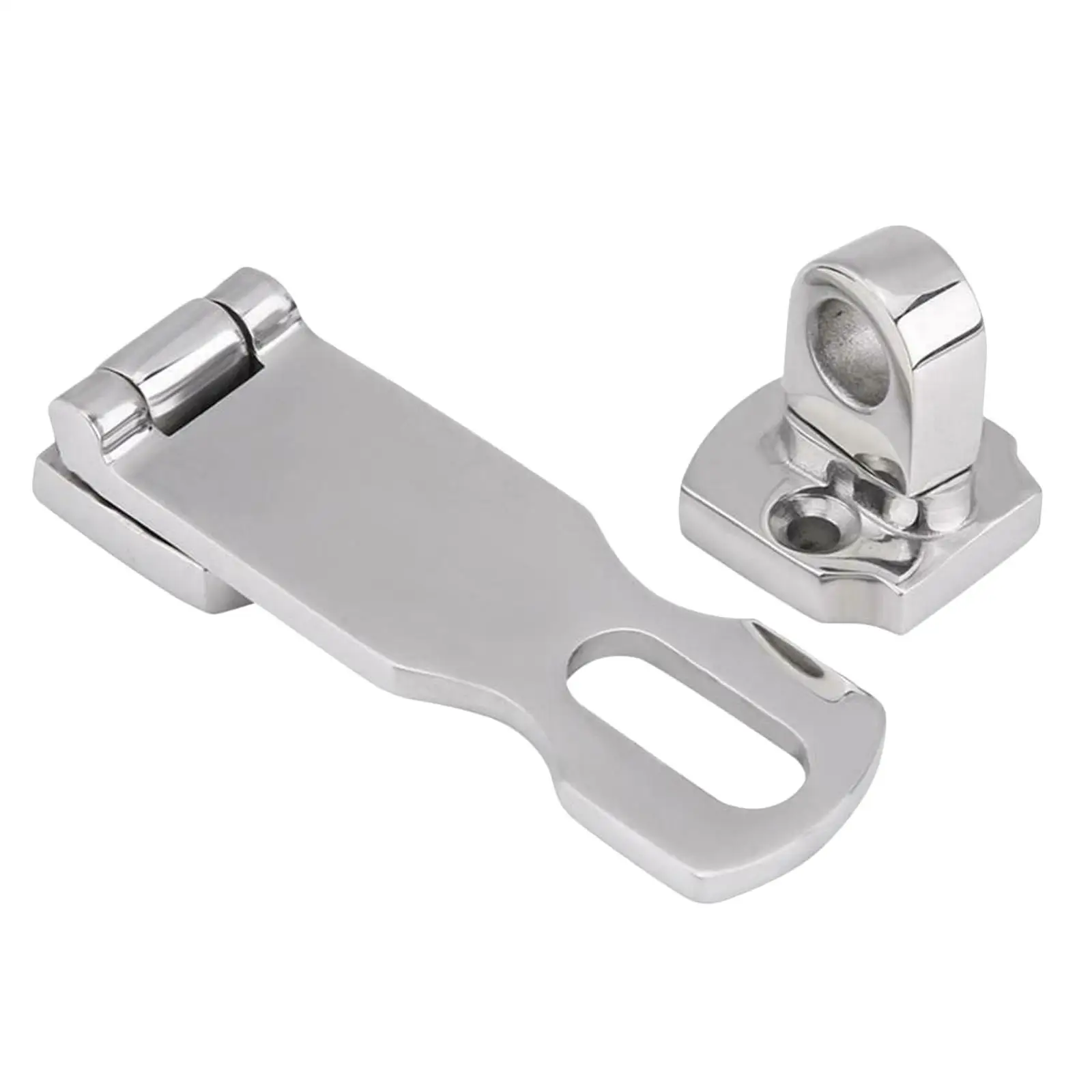 Stainless Steel Flush   Folding Bending Hinge Casting 7.6x2.6cm