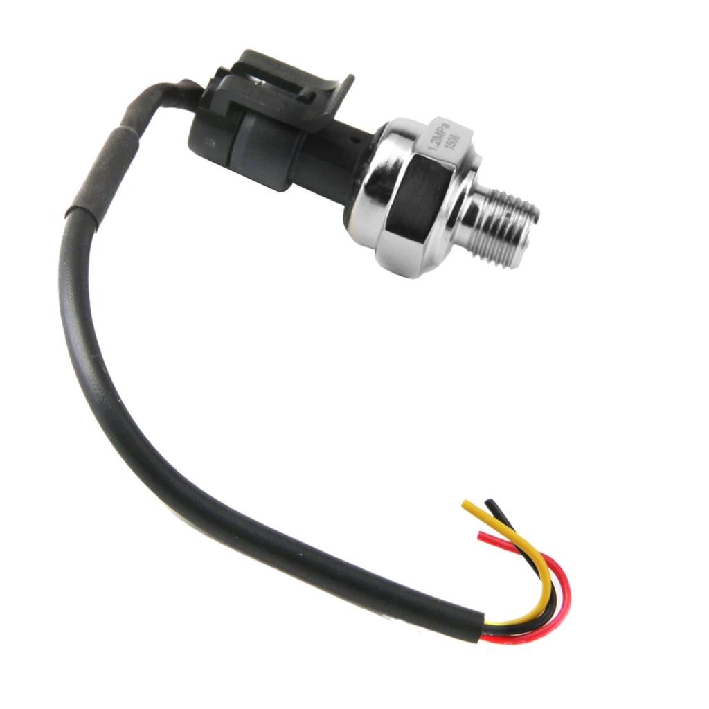 G1 / 4 Pressure Transducer Sensor 0 1.2 MPa For Oil Fuel  Gas Water Air