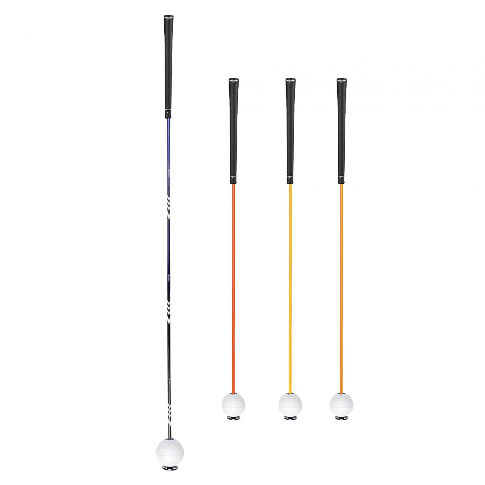 Golf Swing Trainer Comfortable Grip for Beginners Golf Practice Sticks for Flexibility Speed Balance Tempo Position Correction