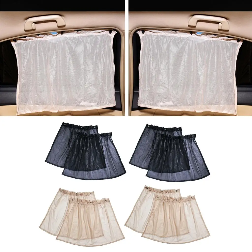 8pcs  Window Sunshade Curtain Sun Shade Drape Valance Gadget