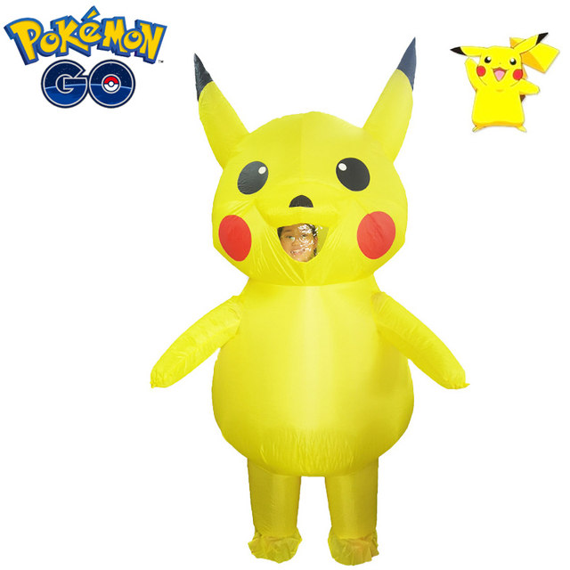 Giant Pikachu Cosplay Halloween Costume