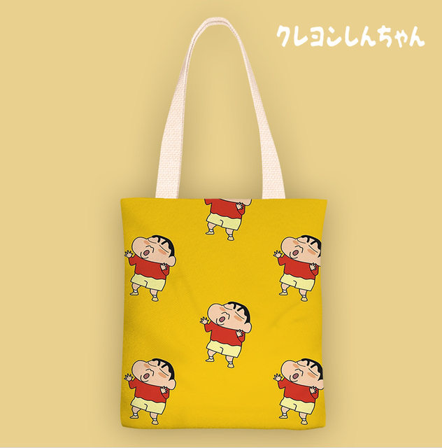 Shinchan: No Noise Zipper Tote Bag – Thela Gaadi