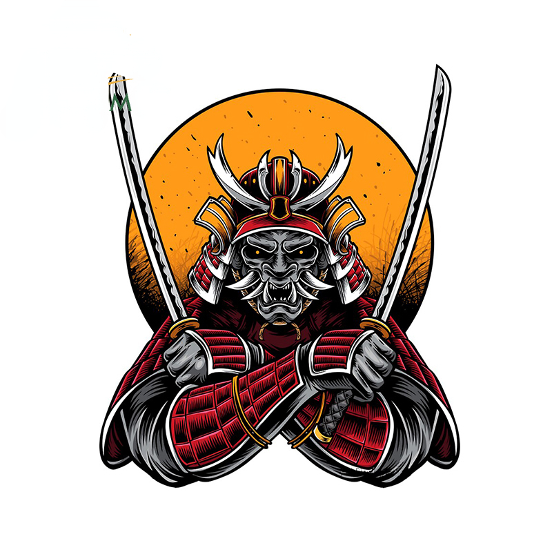 Autoaufkleber Samurai Monster Aufkleber Individuelle Aufkleber auf Motorrad-Außenteilen Produkte Niedlich, PVC-Persönlichkeit, Dekoration – Detail 8