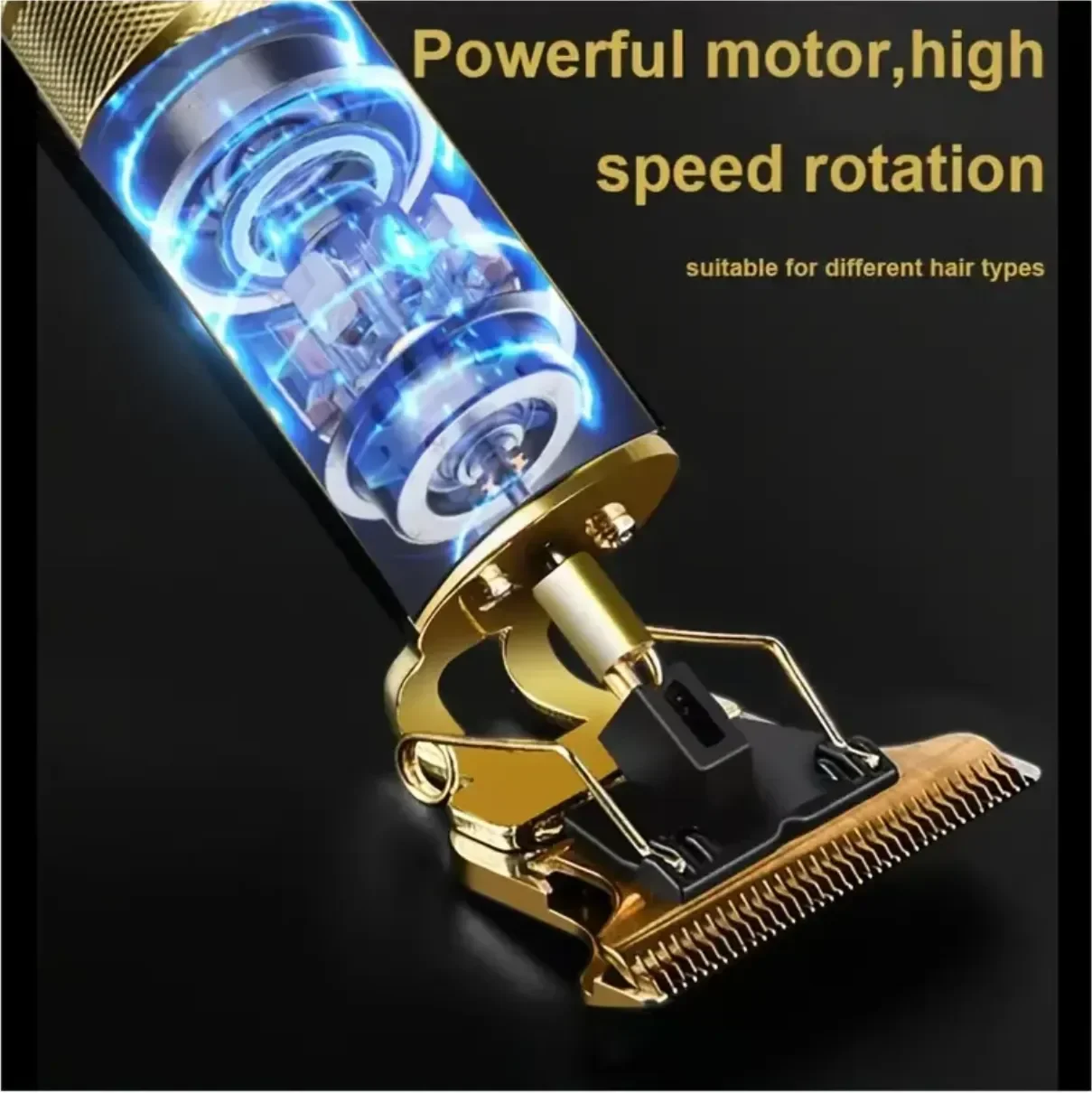 Title 3, T9 Vintage Electric Cordless Hair Cutting Machi...