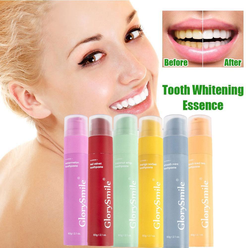 Best of Fruit Flavored Toothpaste Whitens Teeth Eliminates Yellowness Odor Stains Fluoride Containing Children's Glorysmile Refreshe Reviews & Tips