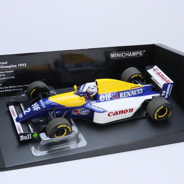 MINICHAMPS 1:18 1993 F1 WILLIAMS FW15C Nr0 DAMON HILL