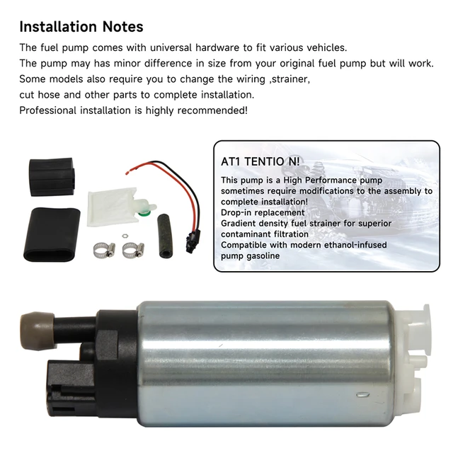 Universal Gunmetal Fuel Pressure Regulator Adjustable Kit For