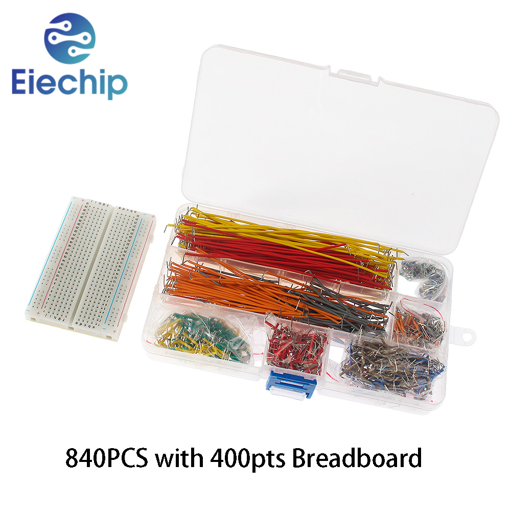 PCB Breadboard, 14 comprimentos diferentes, MB102, 400 830 Tie Points, 840Pcs