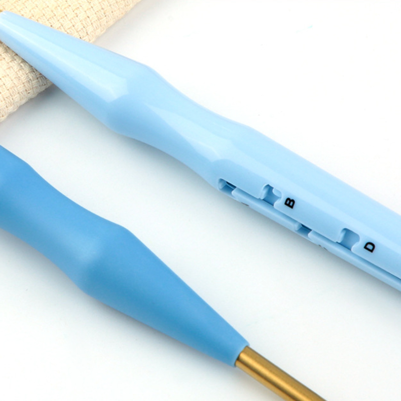 Description Picture 3 of item1pcs Embroidery Punch Needles Poking Cross Stitch Knitting Needle for DIY Art Craft Handmade Sewing Accessories Threader Tools