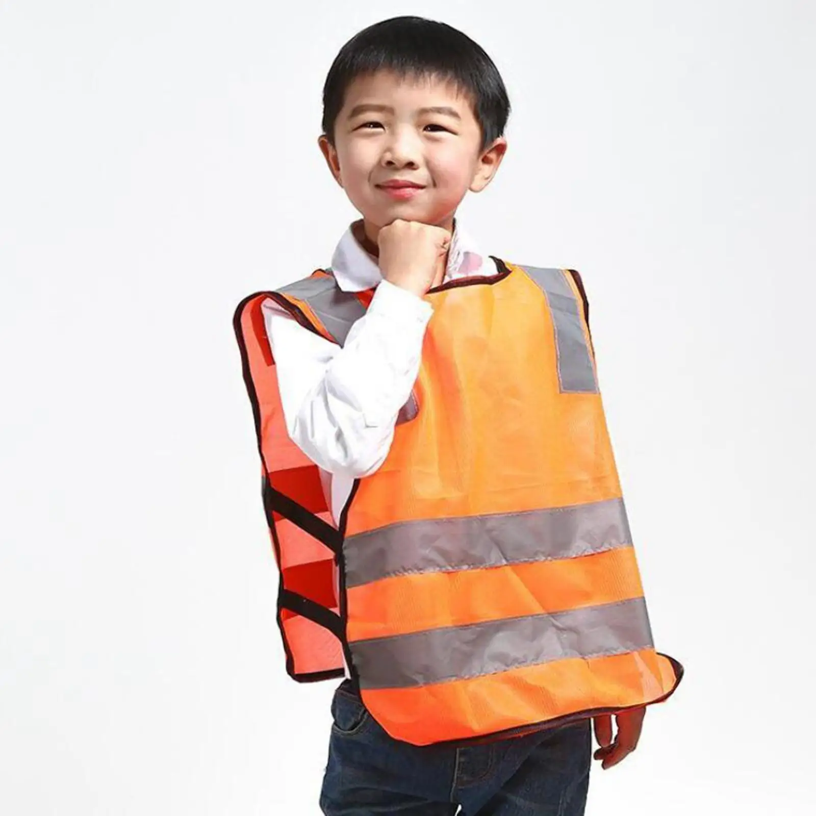 1pc Child Reflective Vest Students Traffic Work Hygiene Clothing