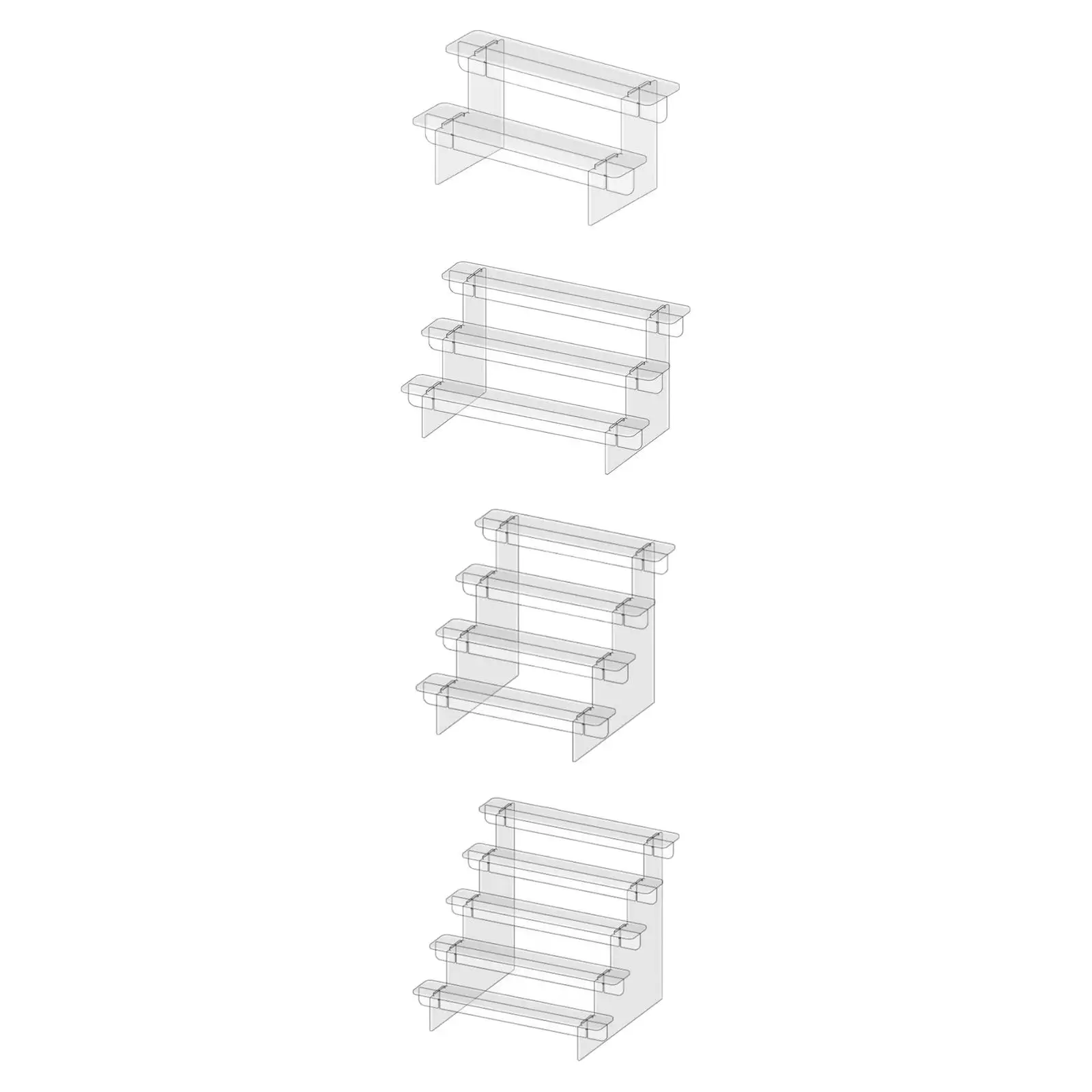 Acrylic Shelf Display Shelves 8