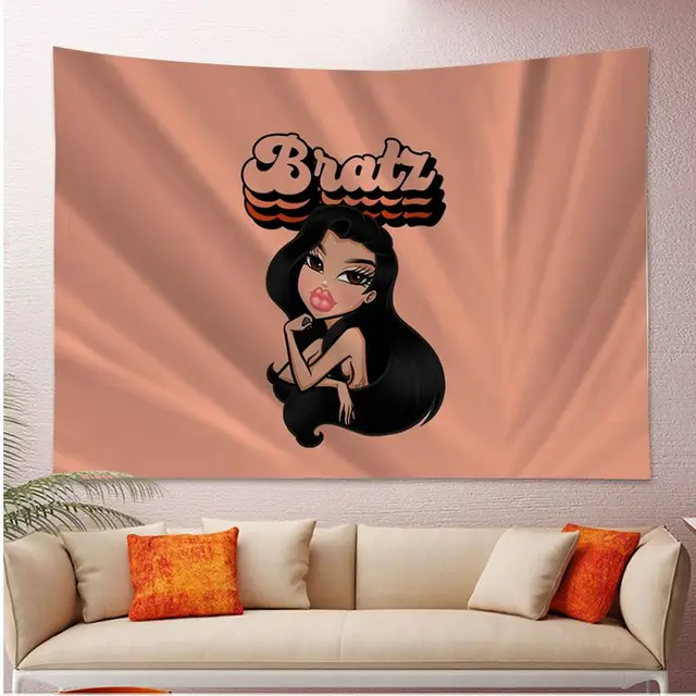Y2k Bratz Collage Tapestry Wall Hanging Tapestries As Wall Blanket Wall Art  And Room Decor For Bedroom Living Room Dorm 59x59 Inch : : Home