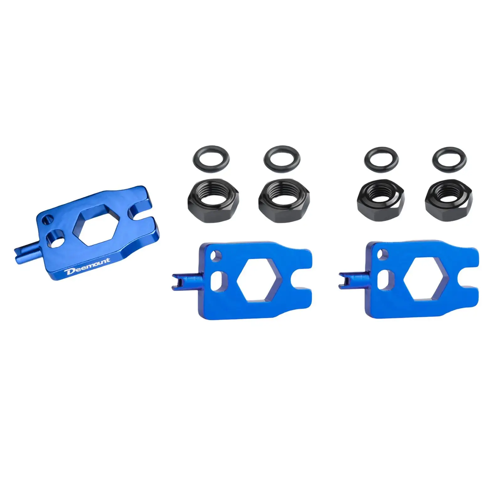 4 in 1 Repair Bicycle Valve Wrench Multifunction Valve Core Disassembly Tool