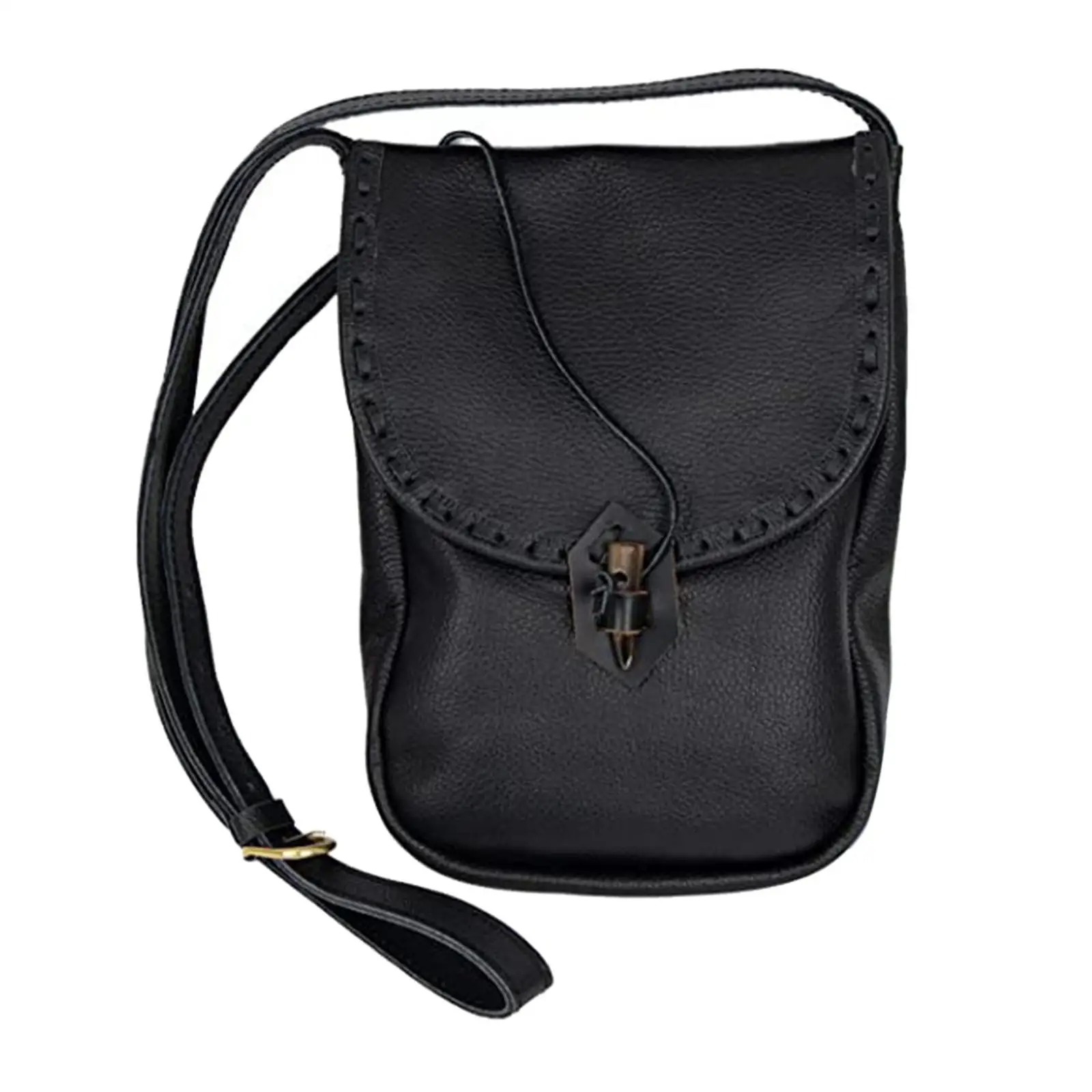 Leather Medieval Belt Pouch Storage Bag Cosplay Waist Bag Wallet
