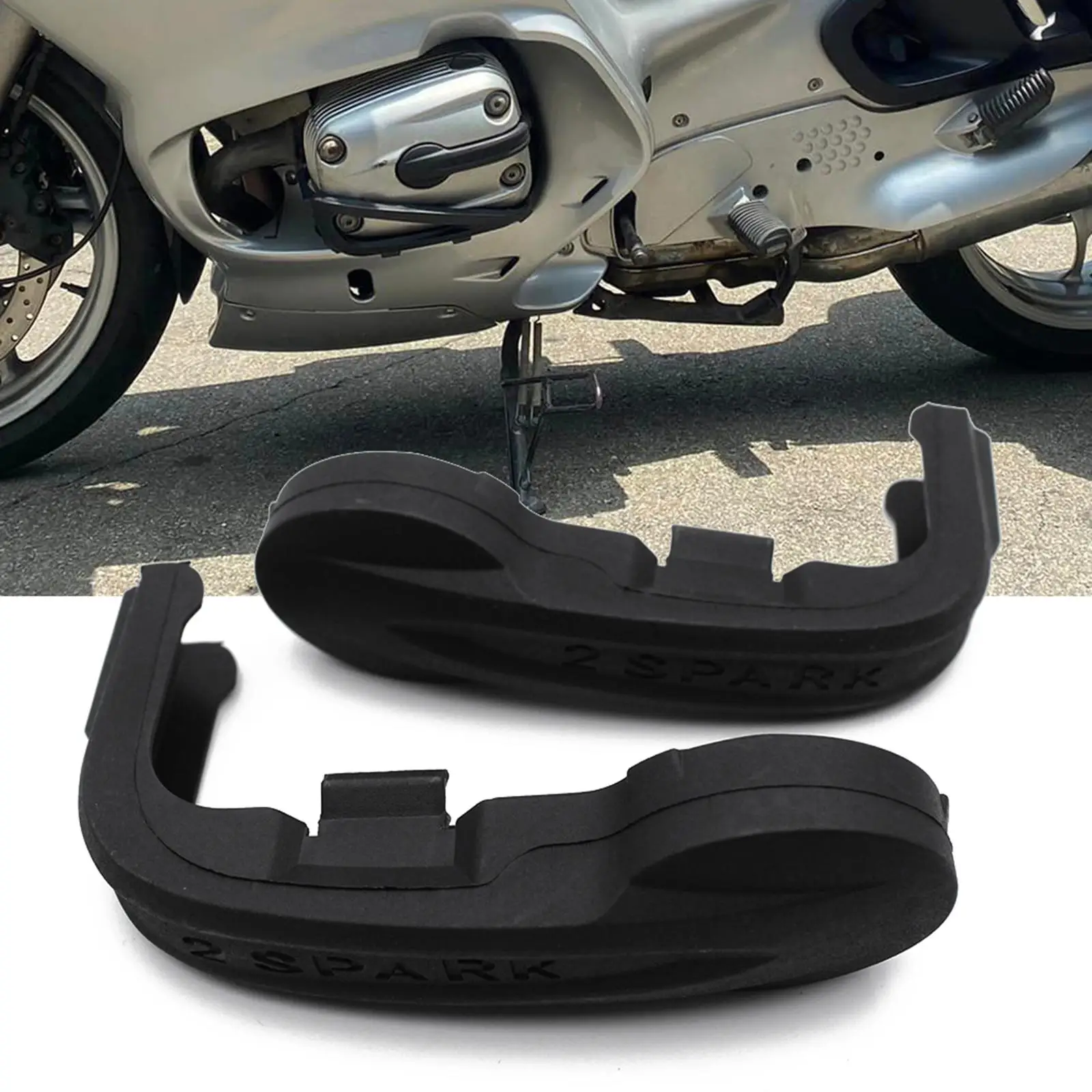 2x Motorcycle Ignition Spark Plug Cover Easy Installation for BMW R1150RS R1150 R RT GS RS R1150GS Motorbike Accessories