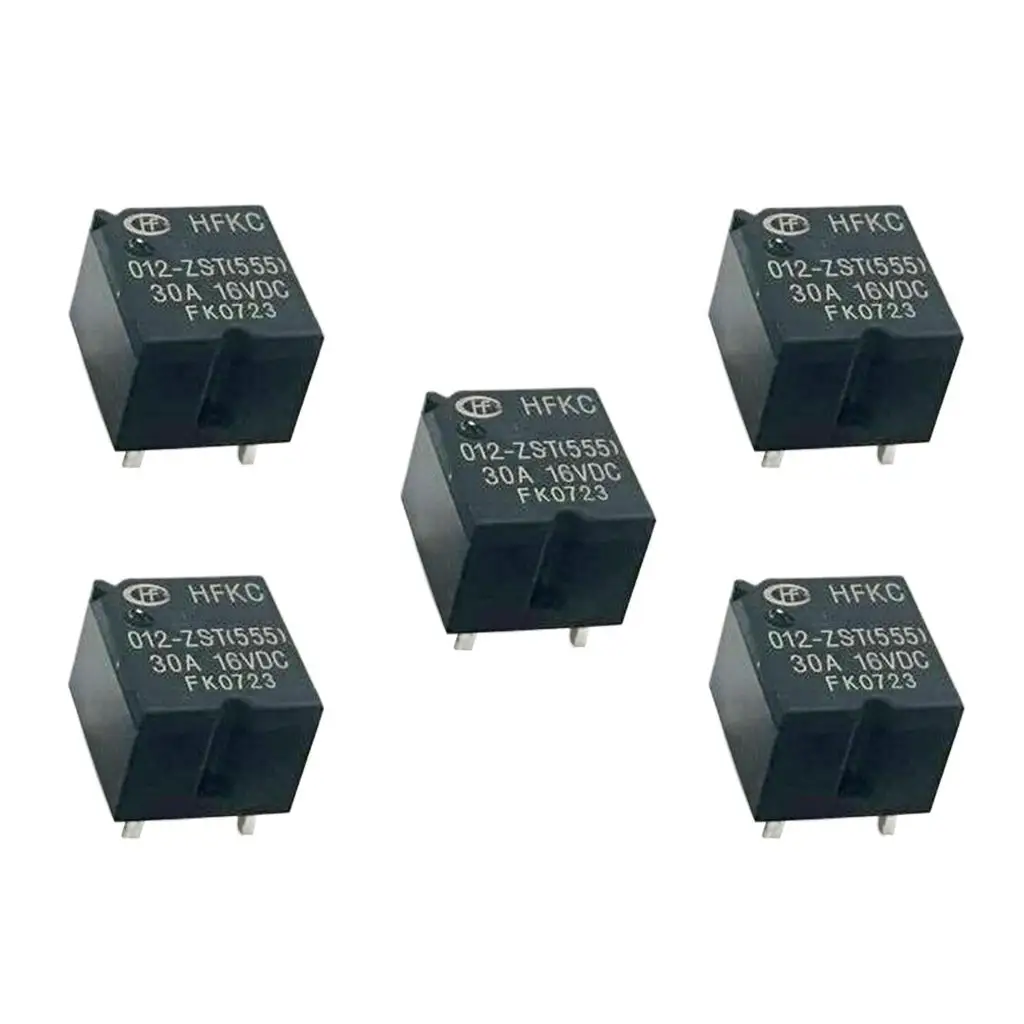 5 Lot DC 12V 30A Automotive Long  Delay Micro Automotive Relays