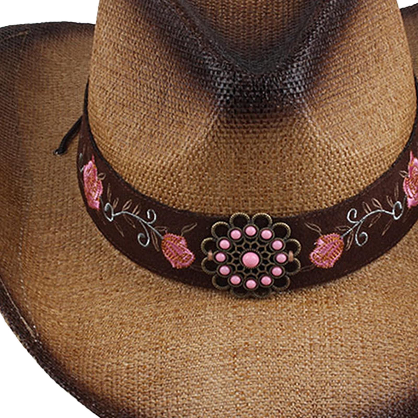 Western Cowboy Hat Sun Hats Jazz Top Hat Cosplay Fedoras Caps Cowgirl Cap