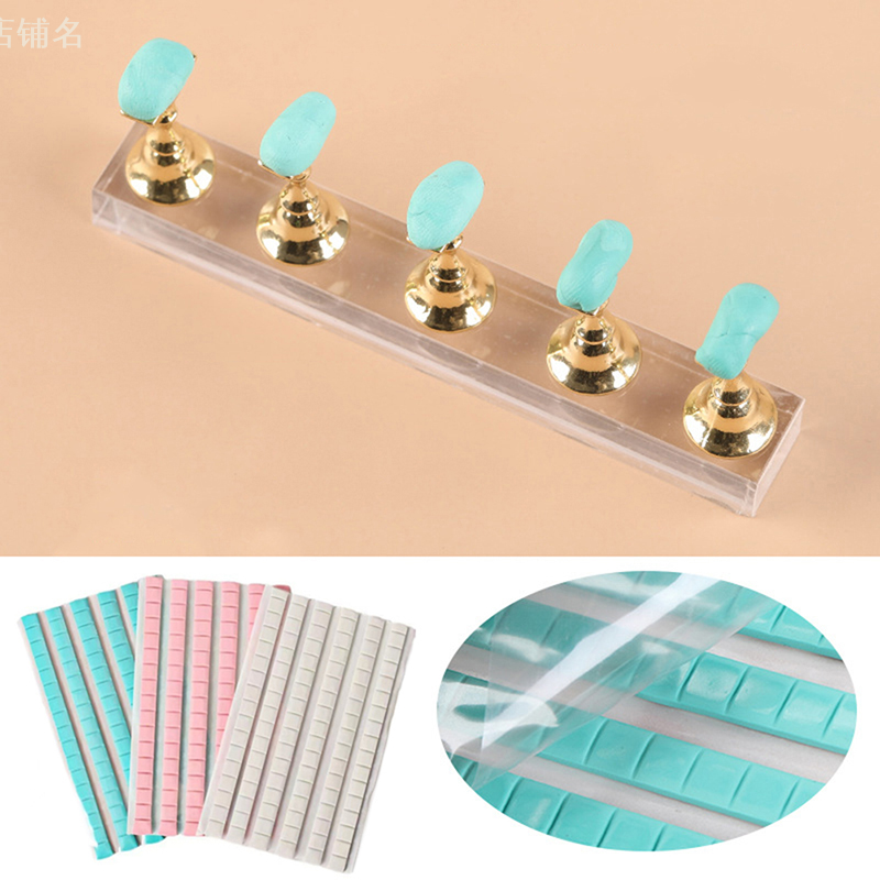 Best of 30 / 42 / 84 / 96PCS Nail Adhesive Glue Clay Reusable Tacky Gel For Nail Art Practice Stand Display Holder False Tips Manicure Tools Reviews & Tips