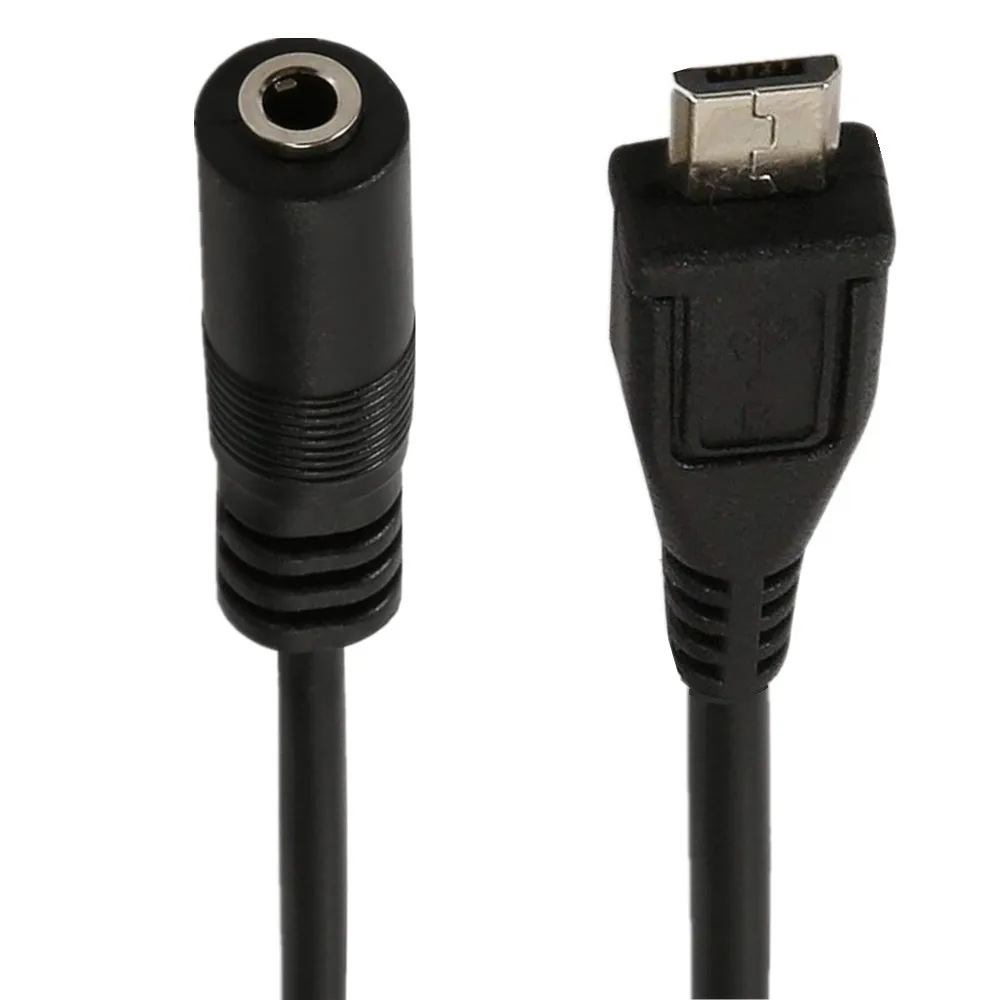 Кабель-адаптер 3,5 мм мама-5 Pin Mini USB папа для микрофона 0,3 м |  AliExpress