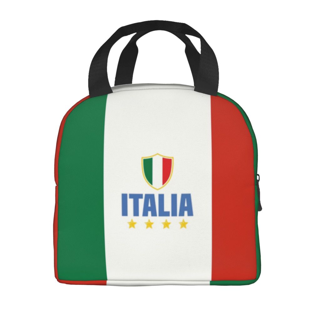 Italiano Patriótico Resuable Refrigerador Isolado Térmico Lunch