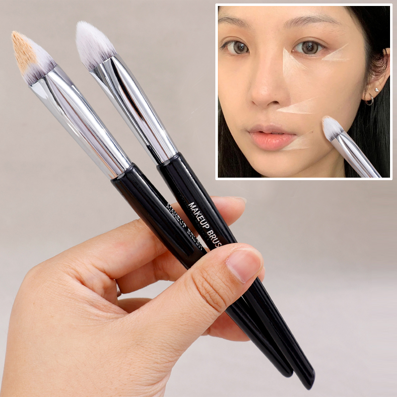 Best of Professional Triangle Cone Makeup Brushes Cover Dark Circles Foundation Concealer Brush Cosmetic Face Detail Brush Beauty Tools Reviews & Tips