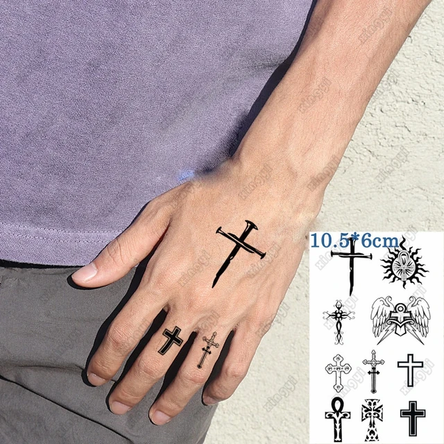 Cross Tattoo Design | Crossed Out | Tattoo Smart