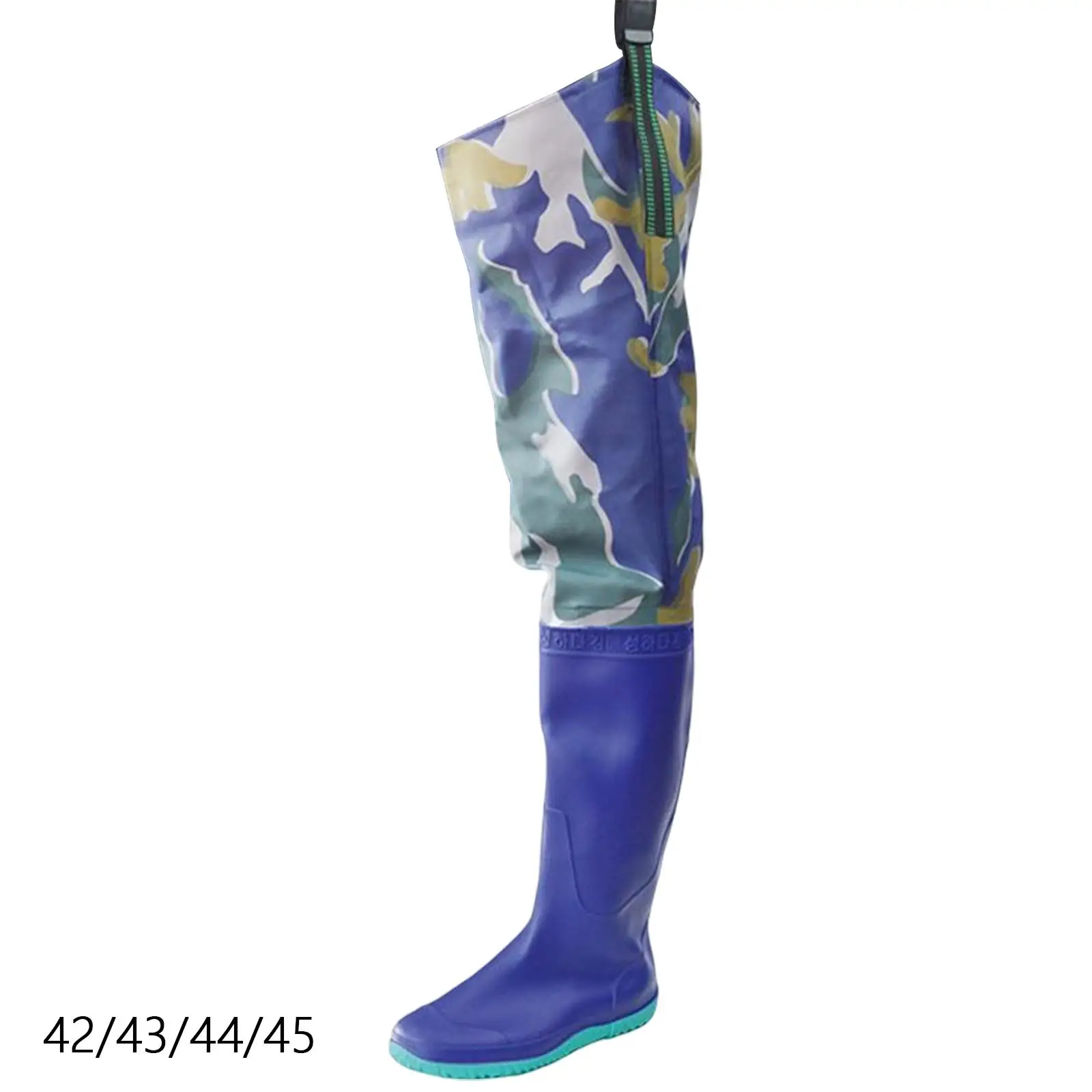 Fishing Waders, Hip Boots Waterproof Waders with Buckle Boots Breathable Nylon