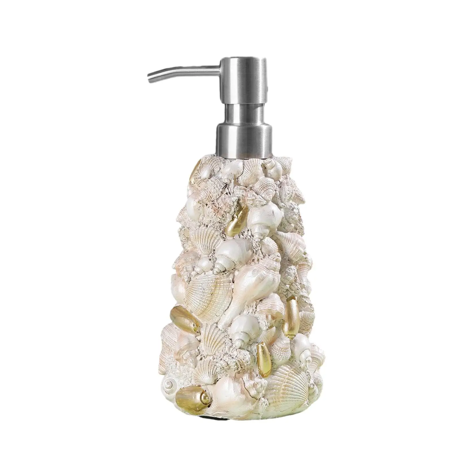 Soap Dispenser Stainless Steel Pump 14oz Pump Bottle Refillable Lotion Bottle for Shampoo Washroom Conditioner Mouthwash