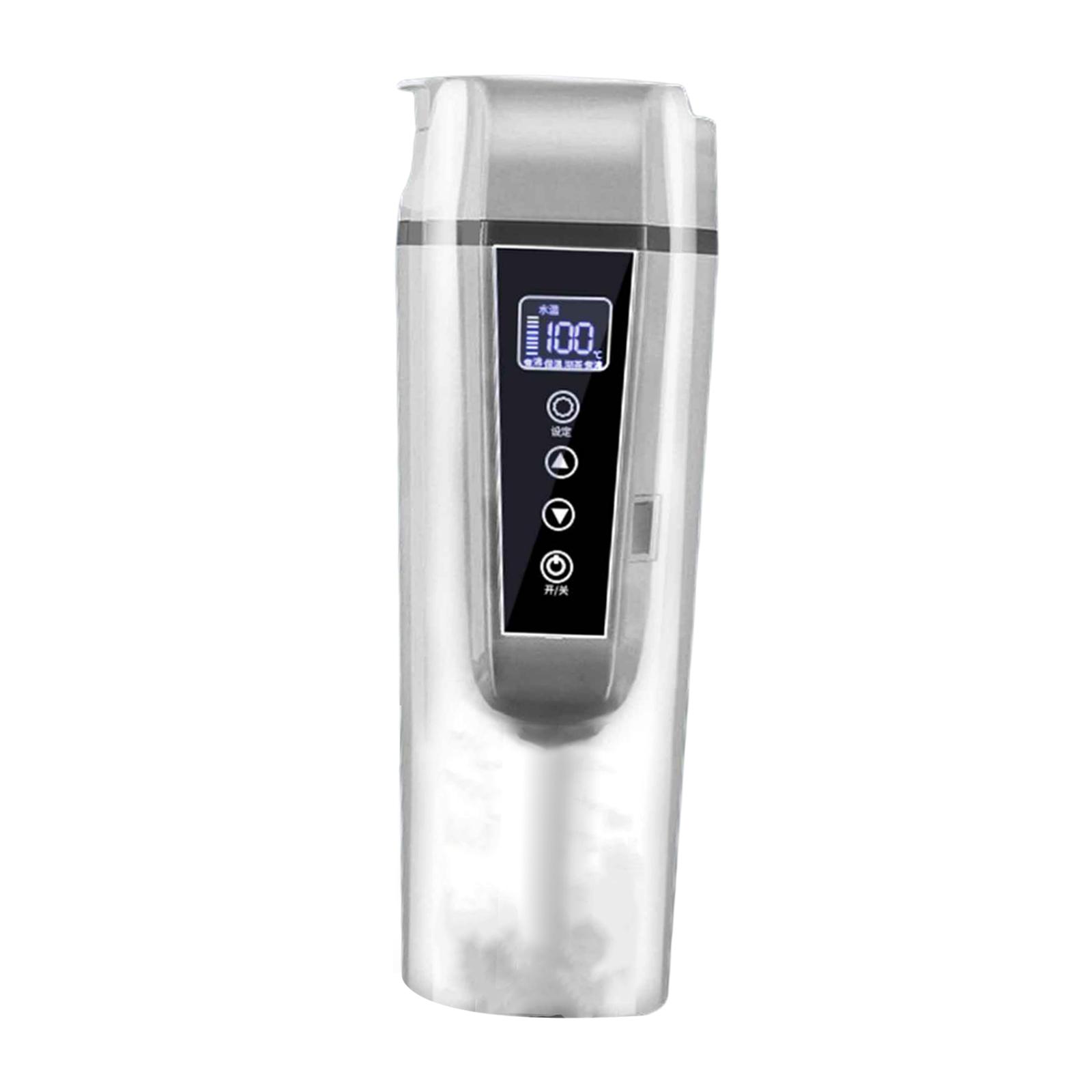 450ml Car Kettle er , Auto Shut Off, Winter Kettle for Camping Travel Boat Milk Tea