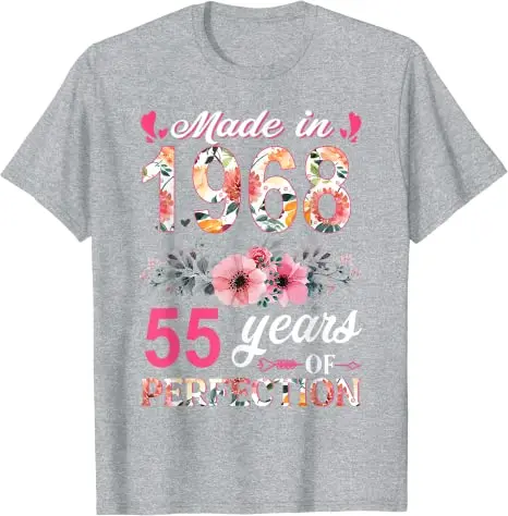 de aniversário, estampa de flores, camiseta gráfica,