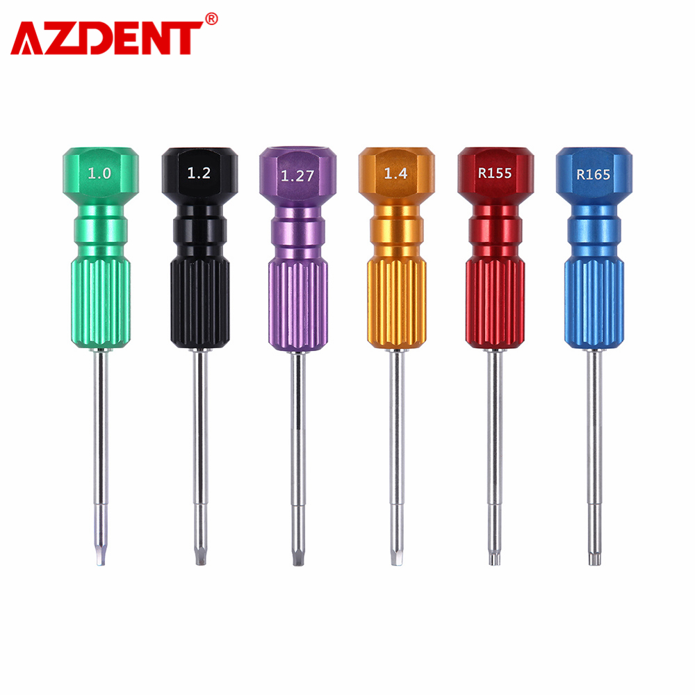 Best of AZDENT Dental Implant Screw Driver Stainless Steel Micro Screwdriver With Handle For Implants Drilling Tool Dentist Instrument Reviews & Tips