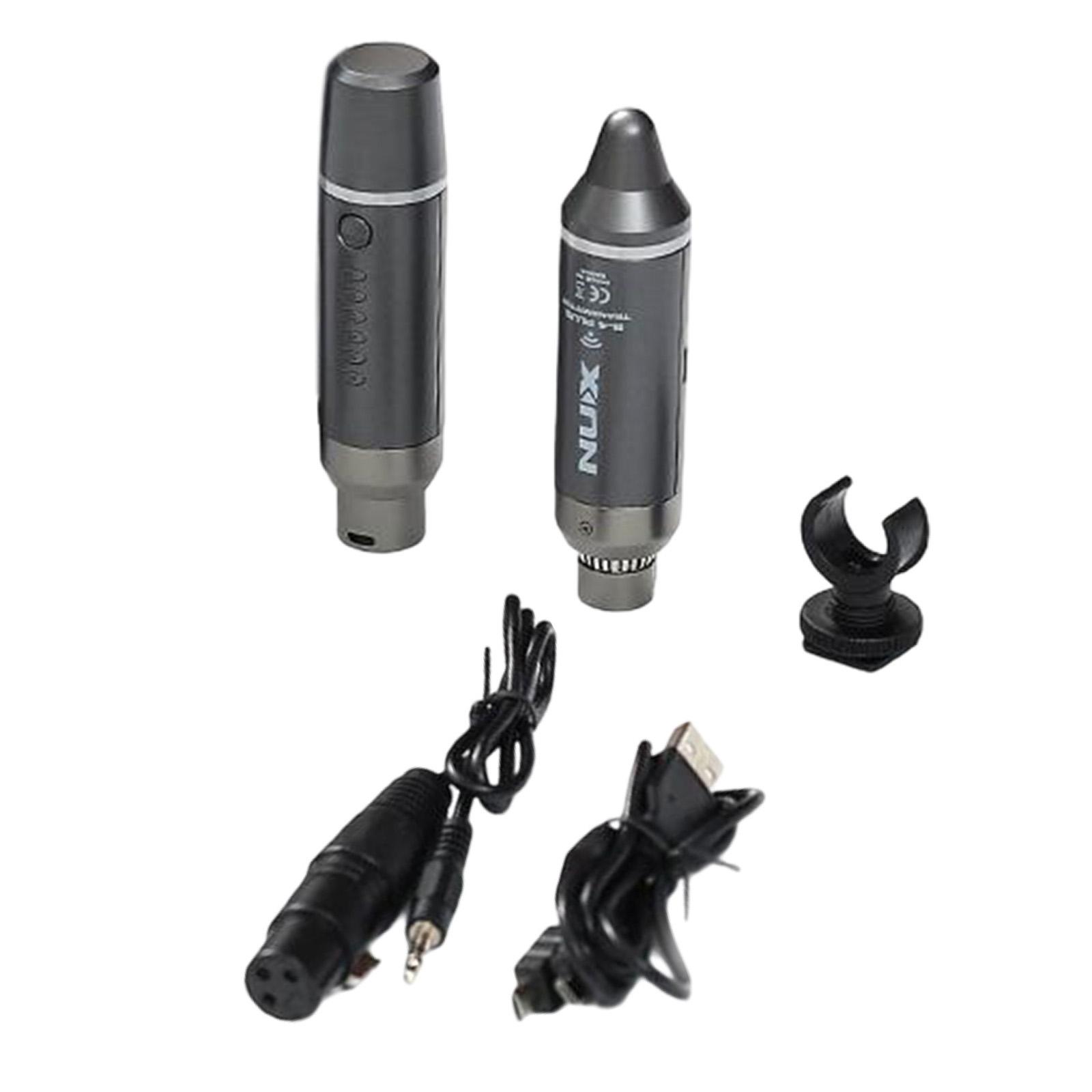NUX B-4 Plus Wireless Microphone System 2.4GHz Camera, DJ Speakers