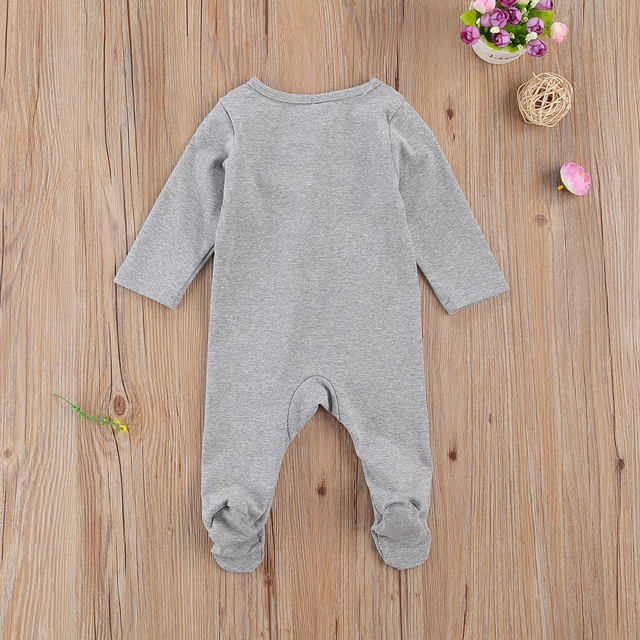 Newborn Baby Jumpsuit Zipper | Bodysuits One-pieces Newborn - 0-6m