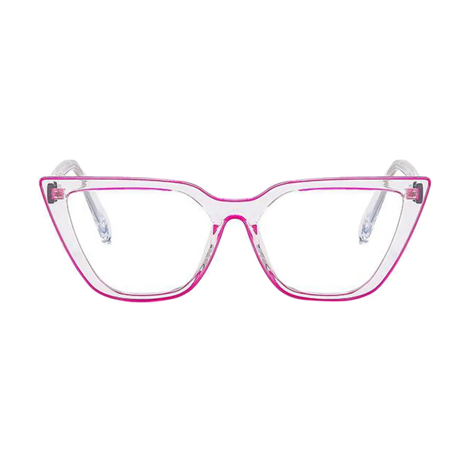 Stylish Computer Eyewear Eyeglasses, Decor Large Frame Gaming for Men, Women