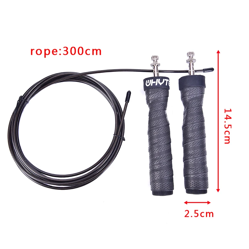 Crossfit Jump Rope Speed & Weighted Jump Ropes with Speed Cable Ball Bearings OI 