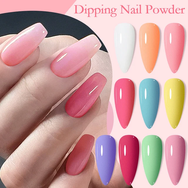 Temperature Color Changing Pure Glitter Nail Dipping Dip Powder