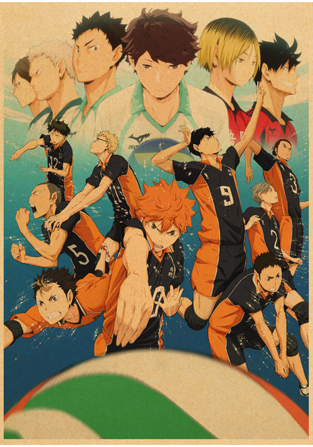 Volleyball. (From Viria)  Haikyuu yachi, Dibujo de voleibol, Portadas de  revistas de arte