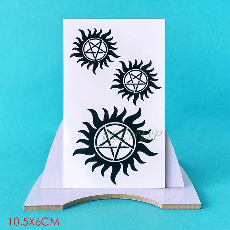 Wasserdicht Temporäre Tätowierung Aufkleber Japan anime Supernatural Fake Tattoo Flash Tattoo Tatouage Handgelenk Fuß Hand Für Männer Mädchen Frauen – Detail 3